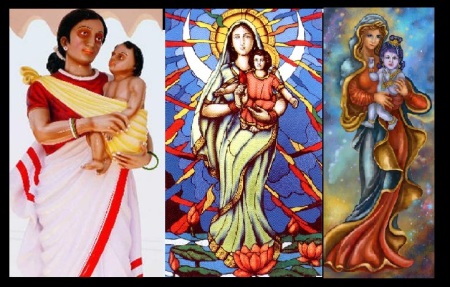 Mary, krishna, inculturation